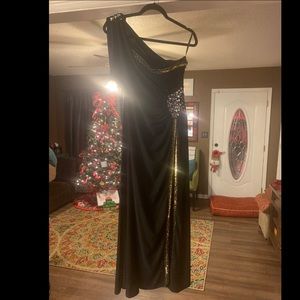 NWT Angel Fashions Boutique Maxi Formal Dress Large